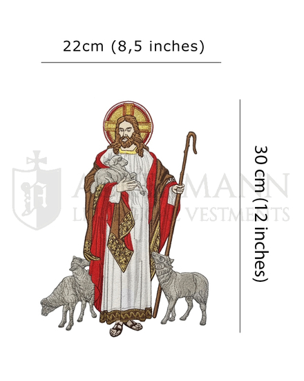 Applique ricamate Buon Pastore